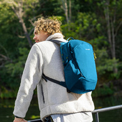 Plecak miejski antykradzieżowy 18l Pacsafe ECO Econyl® - niebieski