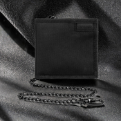 Portfel antykradzieżowy męski mały RFID Pacsafe Z100 - czarny