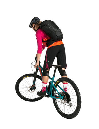Szorty rowerowe damskie Vaude Moab IV - czarne