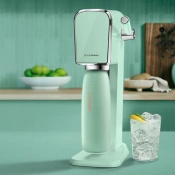 Saturator do wody gazowanej SodaStream ART + 1 butelka + nabój CO2- Miętowy