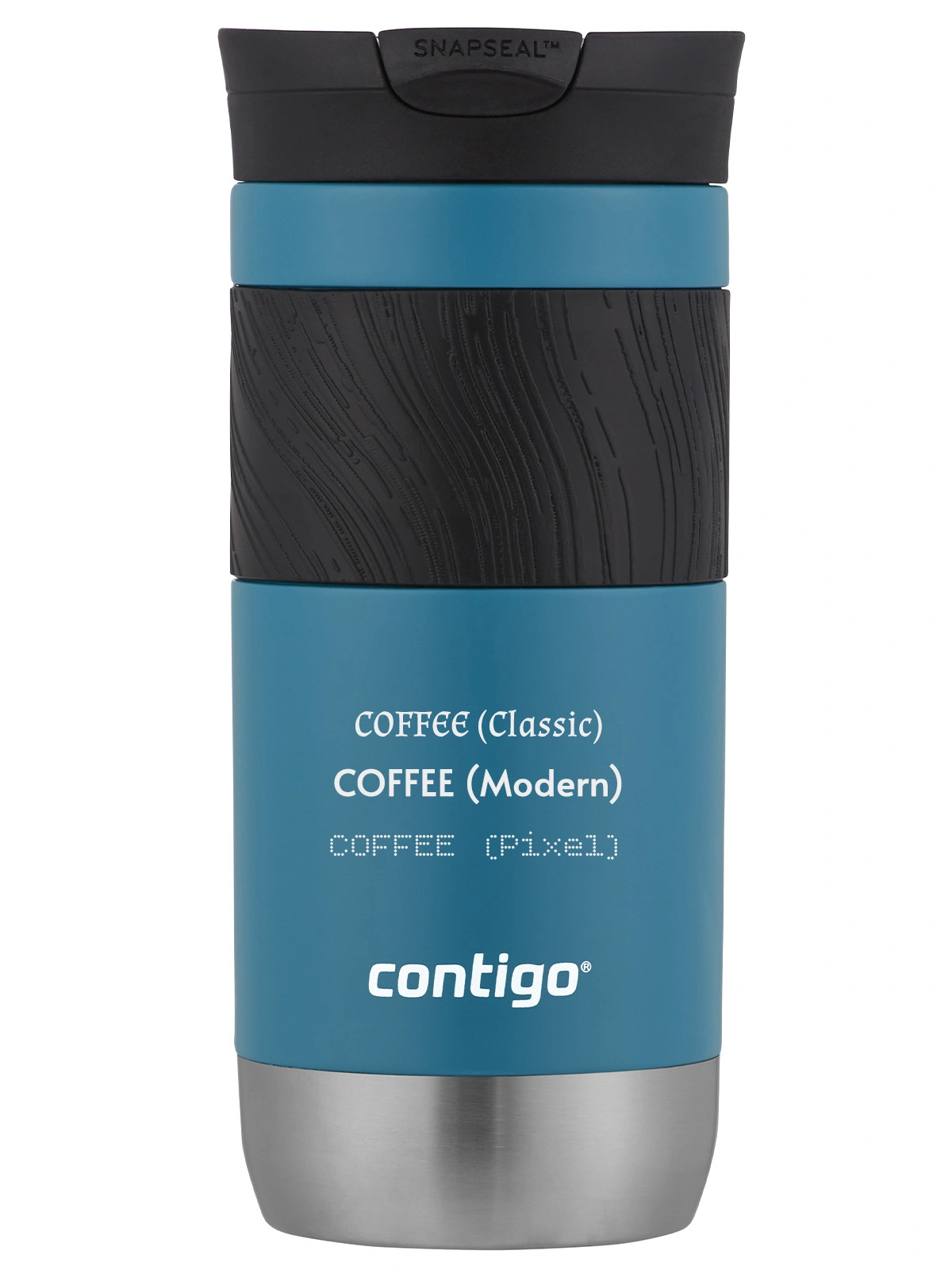 Kubek termiczny z grawerem Contigo Byron 470ml - Czarny Mat