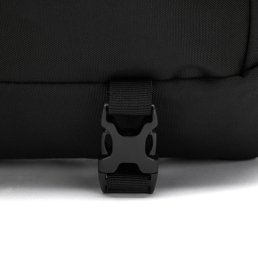 Torba miejska na laptopa antykradzieżowa Pacsafe EXP - czarna