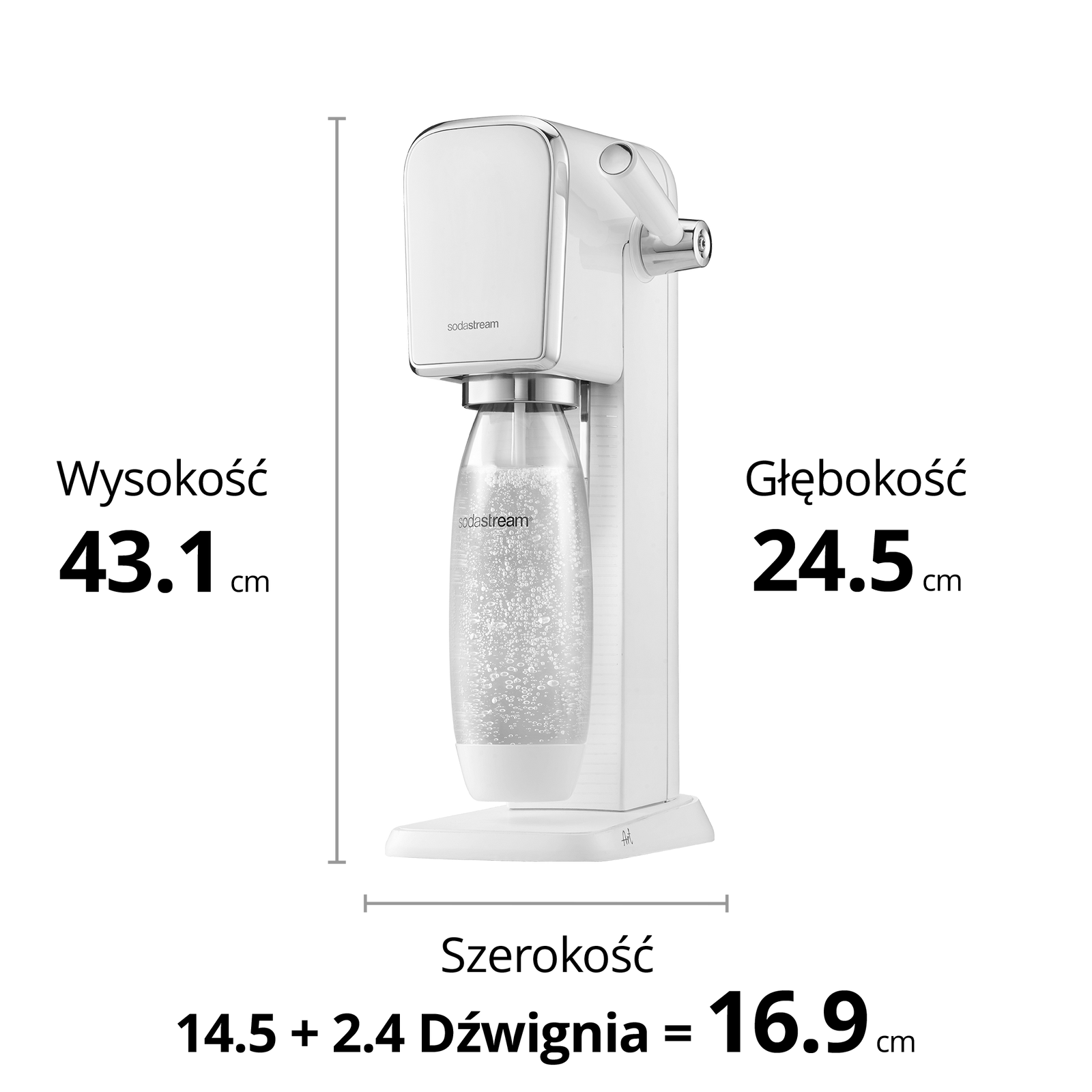 Kompletny zestaw SodaStream ART