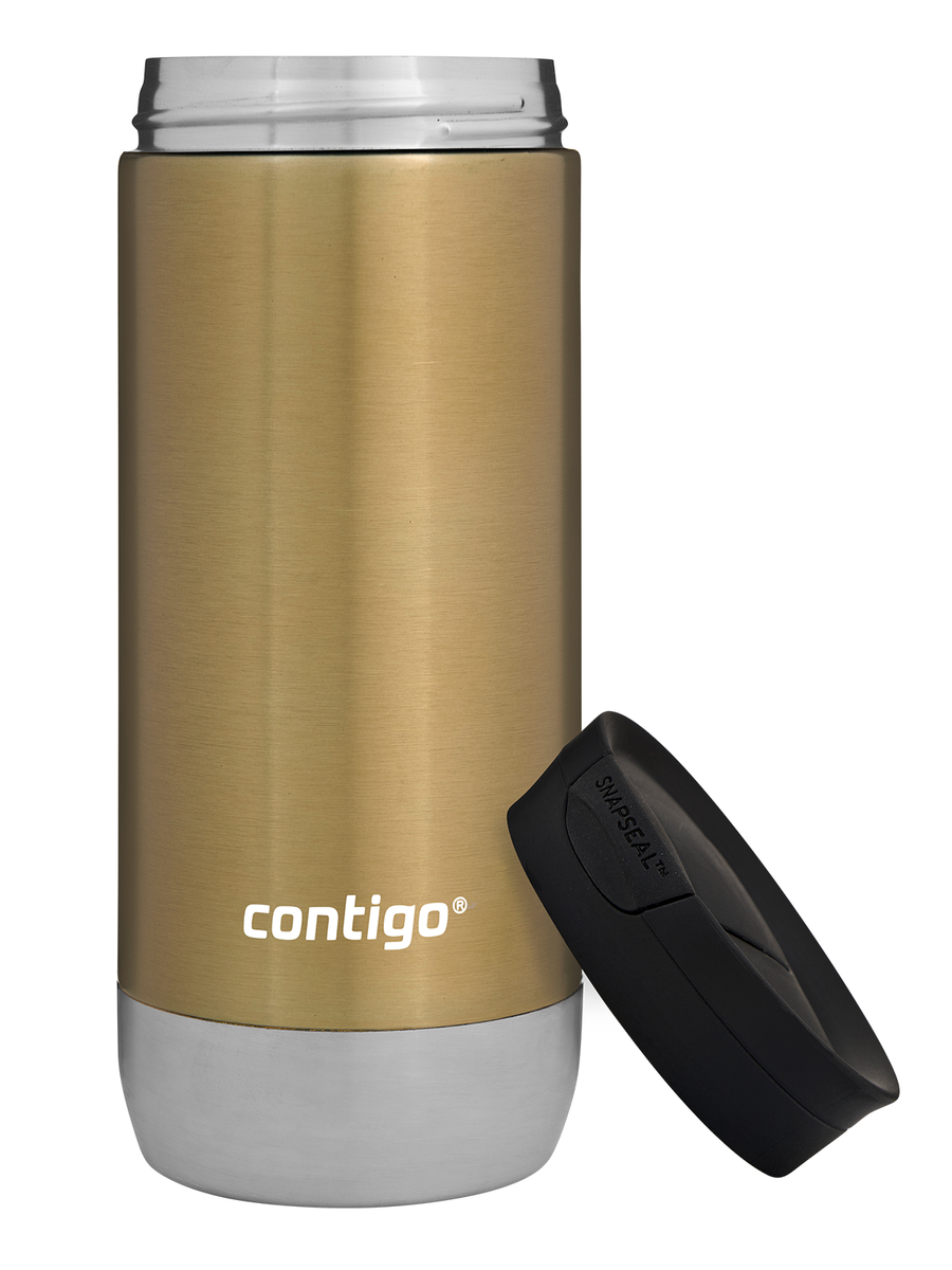 Kubek termiczny na kawę Contigo Huron 2.0 470ml - Legimi - Złoty