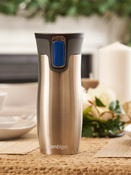 Kubek termiczny Contigo West Loop 2.0 470ml - Stalowy + Pudełko