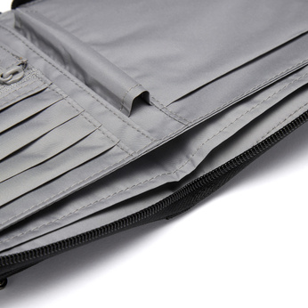 Portfel męski duży RFID Pacsafe - czarny