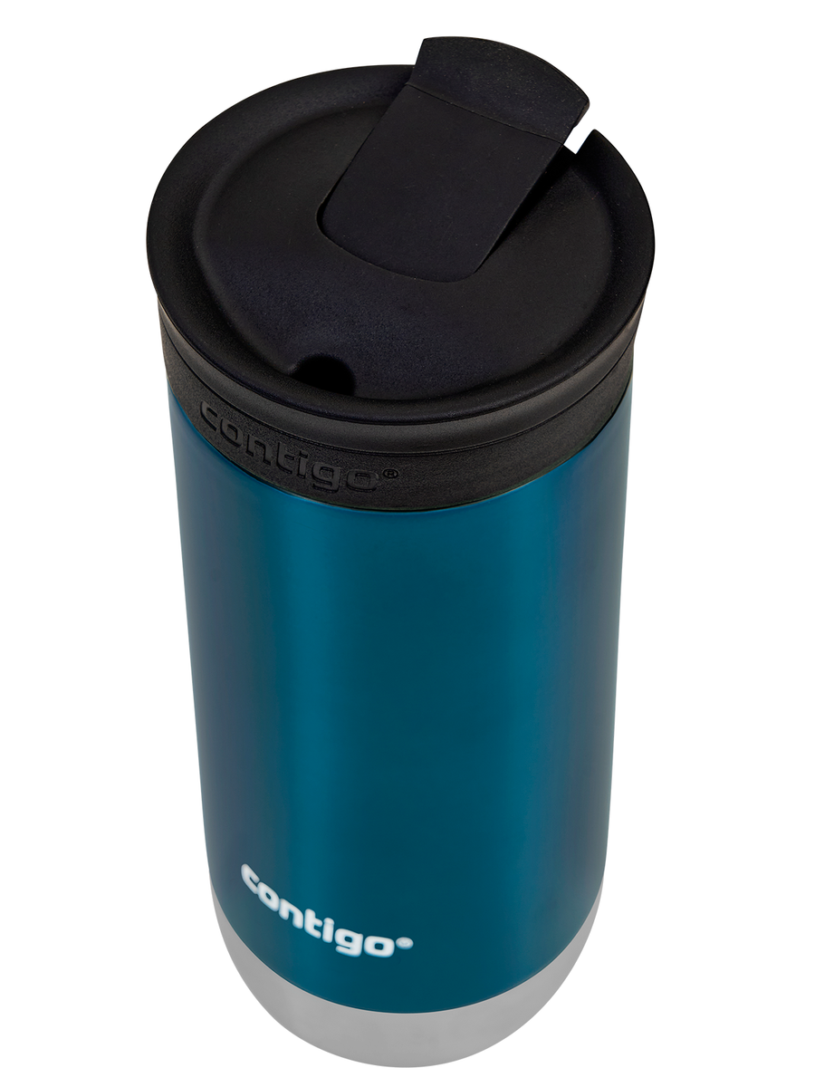 Kubek termiczny na kawę Contigo Huron 2.0 470ml - Niebieski - powystawowy