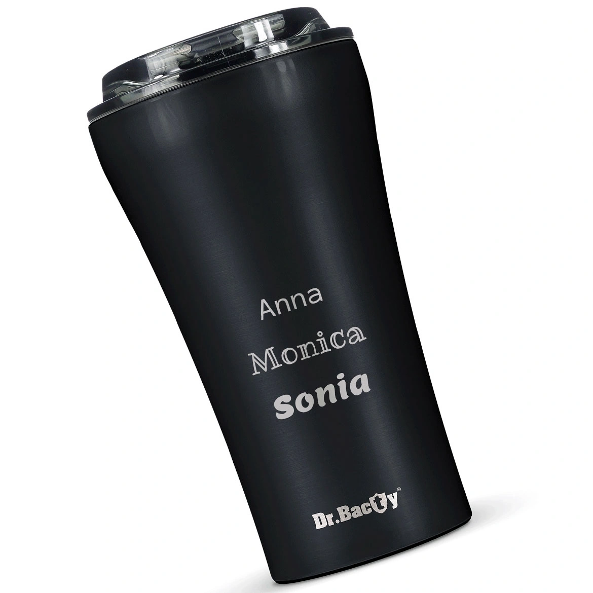 Kubek termiczny Dr.Bacty Apollo 360 Czarny