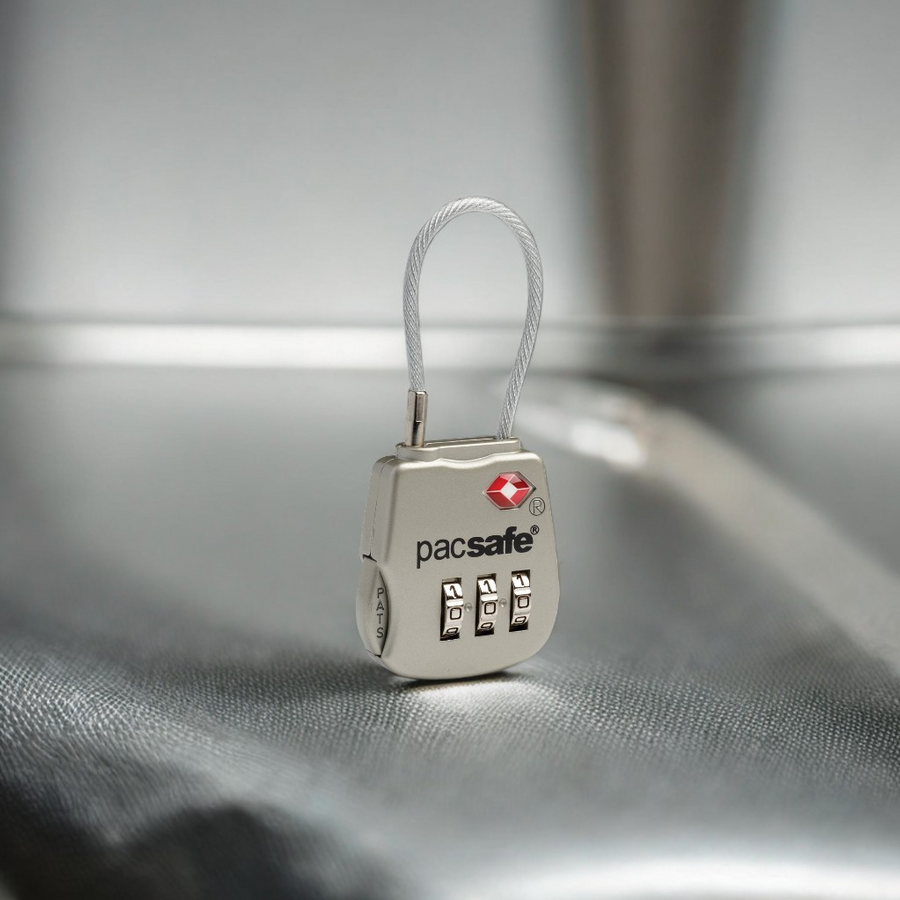 Kłódka bagażowa antykradzieżowa Pacsafe Prosafe 800 na szyfr, z systemem TSA