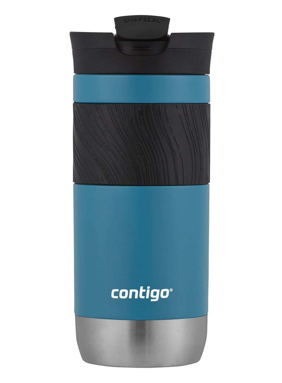 Kubek termiczny Contigo Byron 2.0 470ml - Niebieski Mat - powystawowy