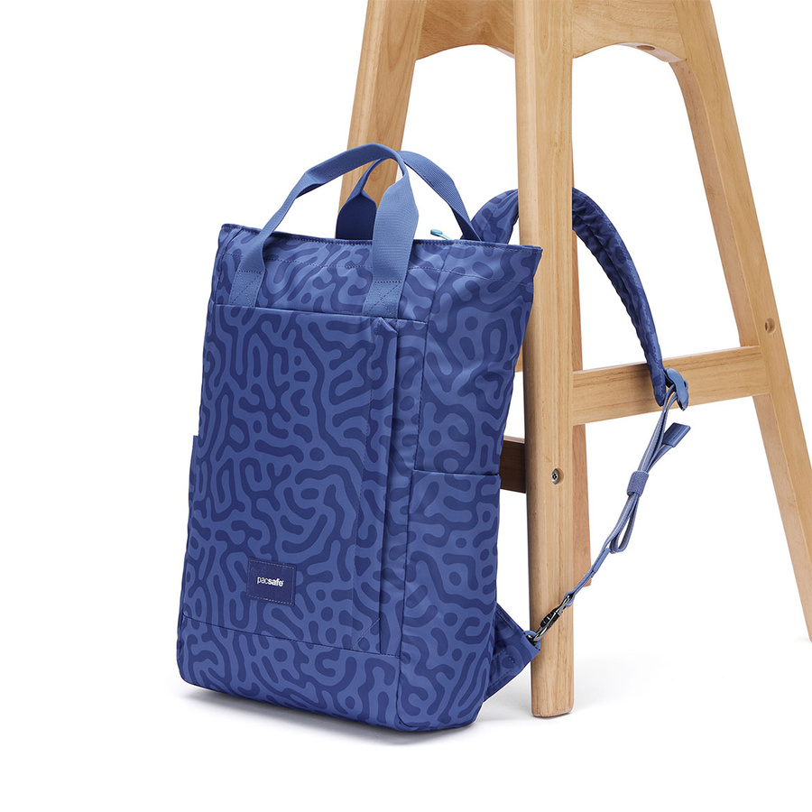 Plecak / Torba 2w1 antykradzieżowa Pacsafe Go 15 l - niebieski