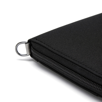 Portfel męski duży RFID Pacsafe - czarny