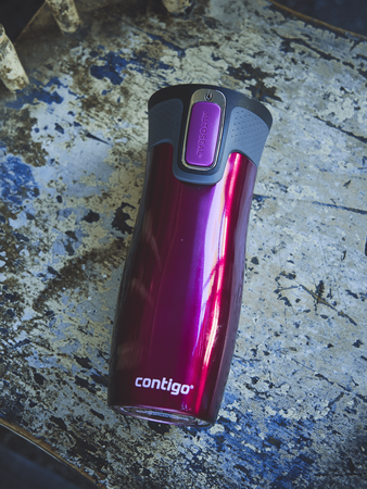 Kubek termiczny Contigo West Loop 2.0 470ml - Koń - Malinowy