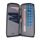 Portfel damski duży RFID Pacsafe - czarny
