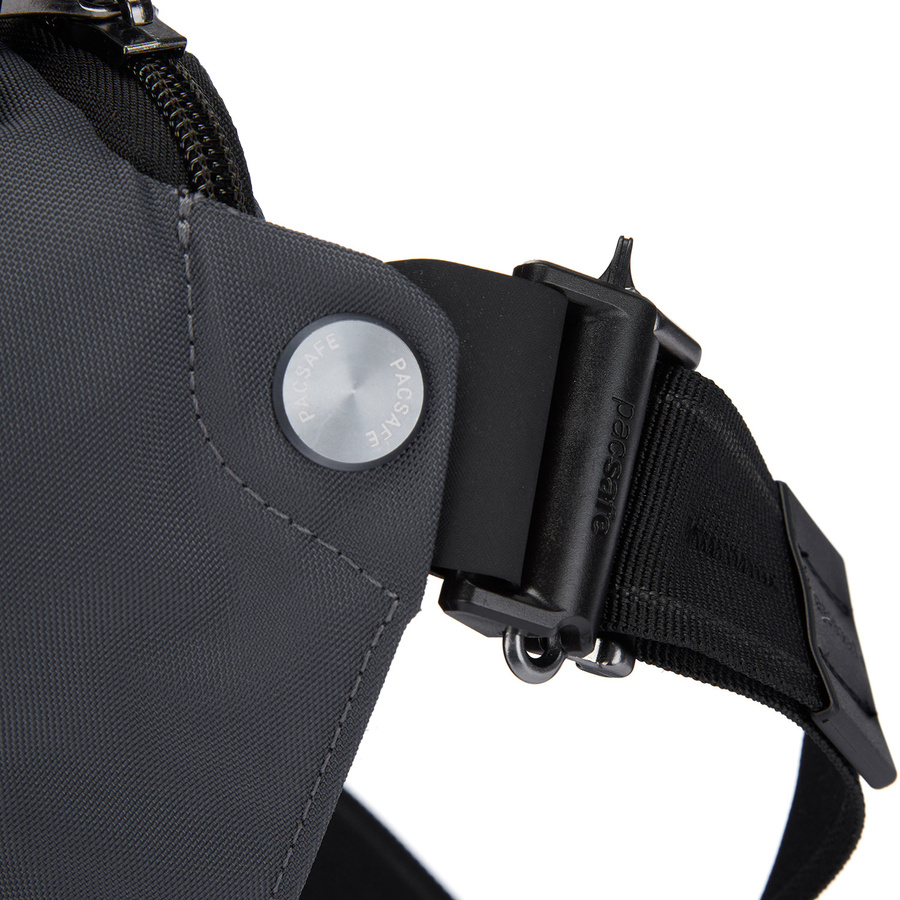 Torba miejska na laptopa antykradzieżowa Pacsafe EXP - ciemnoszara