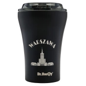 Kubek termiczny do kawy z powłoką ceramiczną Dr.Bacty Apollo 227 ml - czarny - Warszawa
