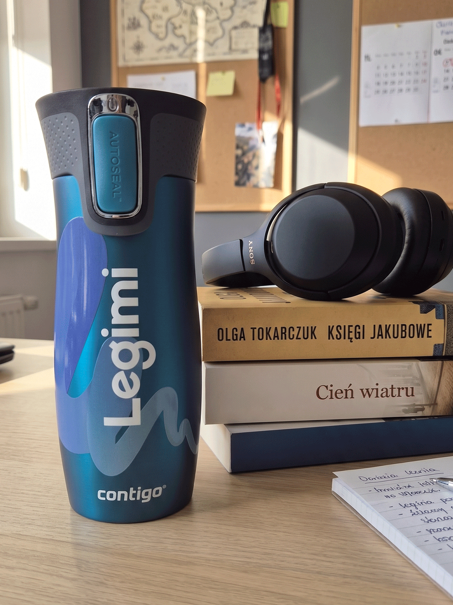 Kubek termiczny Contigo West Loop 2.0 470ml - Legimi - Biscay Bay