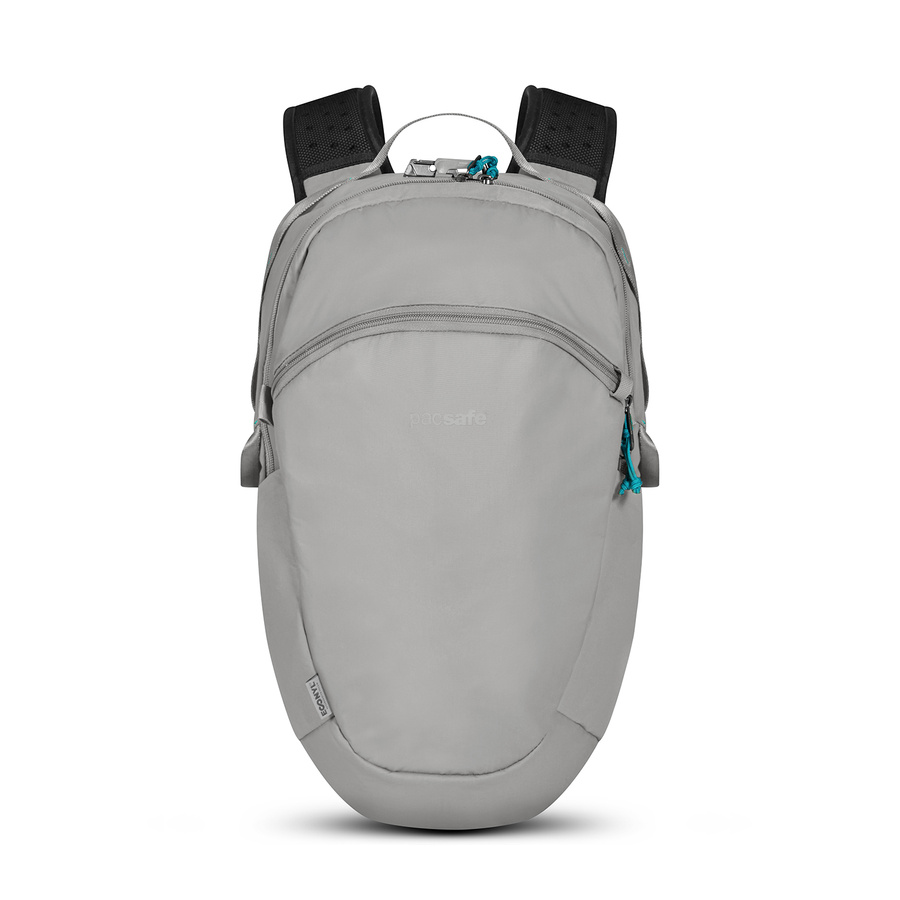 Plecak miejski antykradzieżowy 18l Pacsafe ECO Econyl® - szary - powystawowy