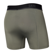 Bokserki do biegania męskie sportowe SAXX KINETIC HD Boxer Brief - szare