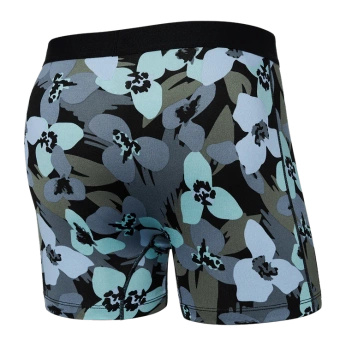 Bokserki męskie szybkoschnące SAXX DAYTRIPPER Kwiaty Camo - niebieskie