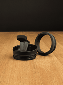 Kubek termiczny 2w1 Dr.Bacty Notus 360 ml - Usta - biały