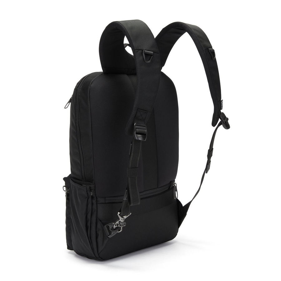 Plecak miejski antykradzieżowy Pacsafe Metrosafe X 20 l - czarny