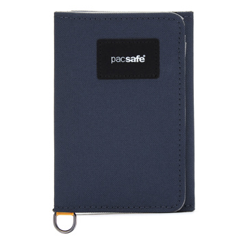 Portfel składany RFID Pacsafe  - granatowy