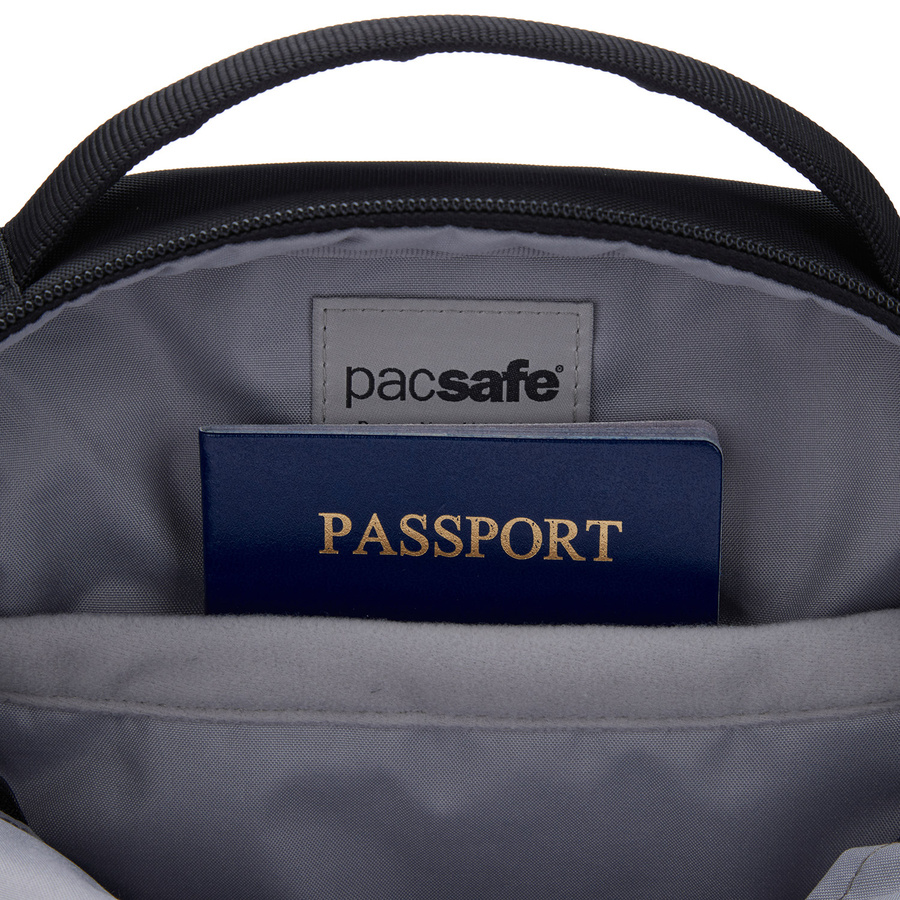 Torba na jedno ramię antykradzieżowa Pacsafe V - czarna