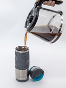 Kubek termiczny Contigo Transit (Metra) 470ml - Srebrny