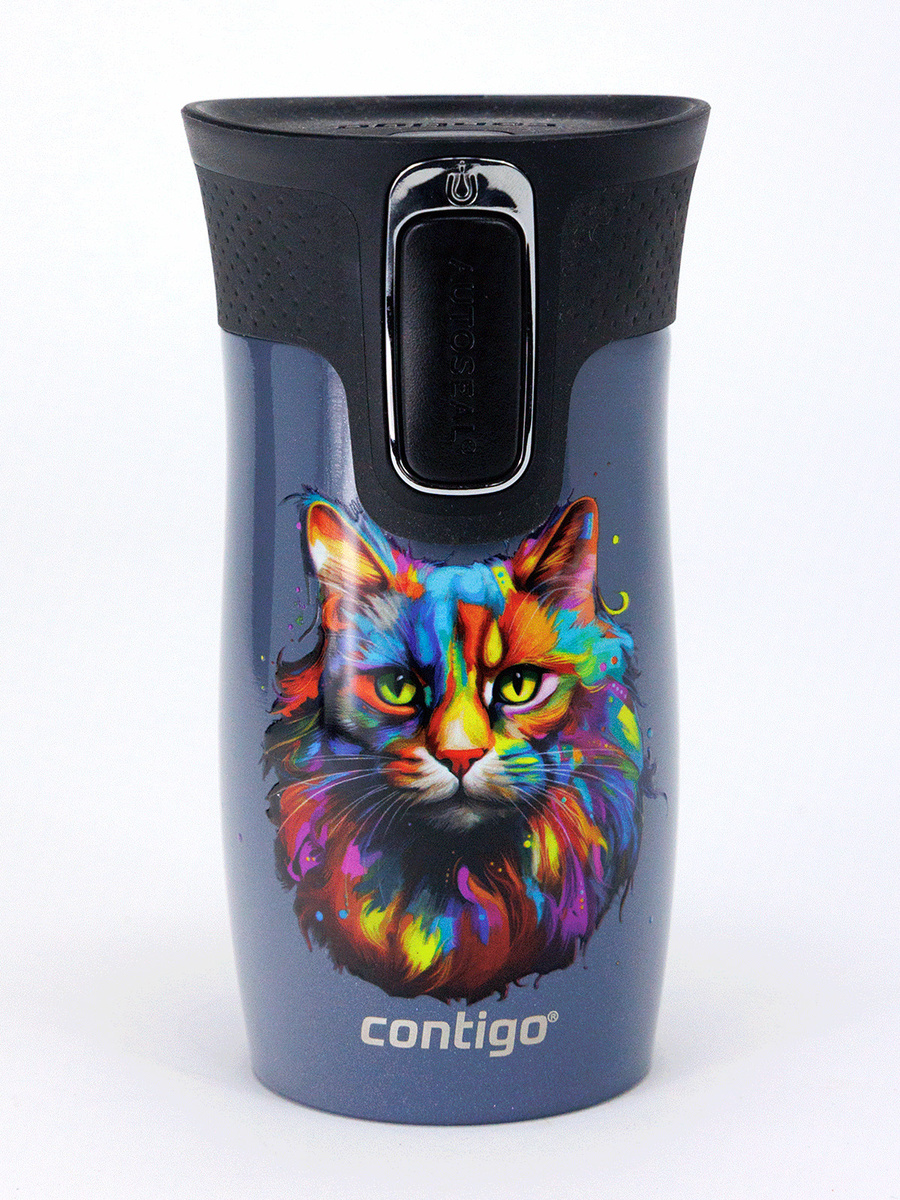 Kubek termiczny Contigo West Loop Mini 300ml - Kot - Lakeside