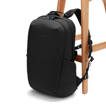 Plecak turystyczny antykradzieżowy na laptopa Pacsafe Vibe 25 l - czarny