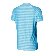 Koszulka sportowa męska z krótkim rękawem z recyklingu SAXX HOT SHOT - niebieska