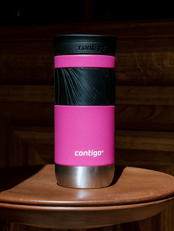 Kubek termiczny Contigo Byron 2.0 470ml - Różowy Mat