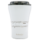 Kubek termiczny do kawy z powłoką ceramiczną Dr.Bacty Apollo 227 ml - biały - Pięciolinia