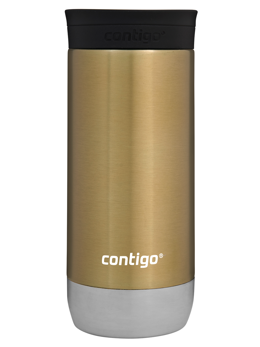 Kubek termiczny na kawę Contigo Huron 2.0 470ml - Na 50 urodziny - Złoty