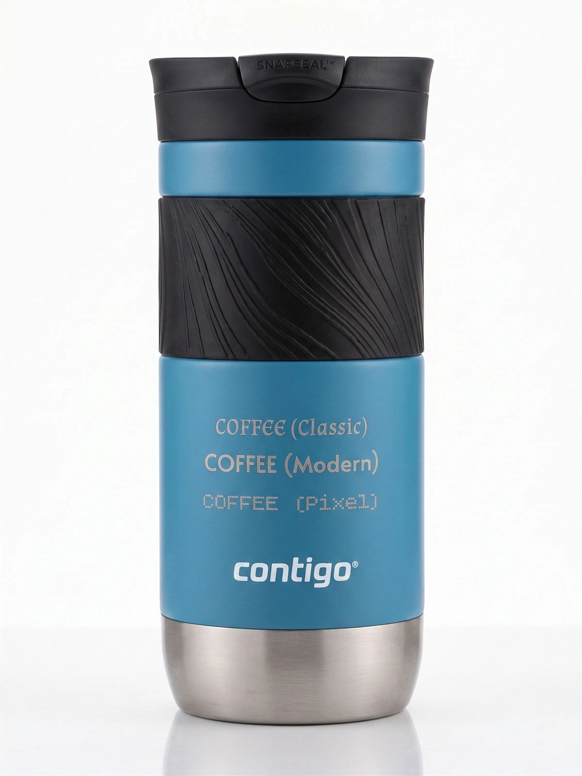 Kubek termiczny z grawerem Contigo Byron 470ml - Czarny Mat