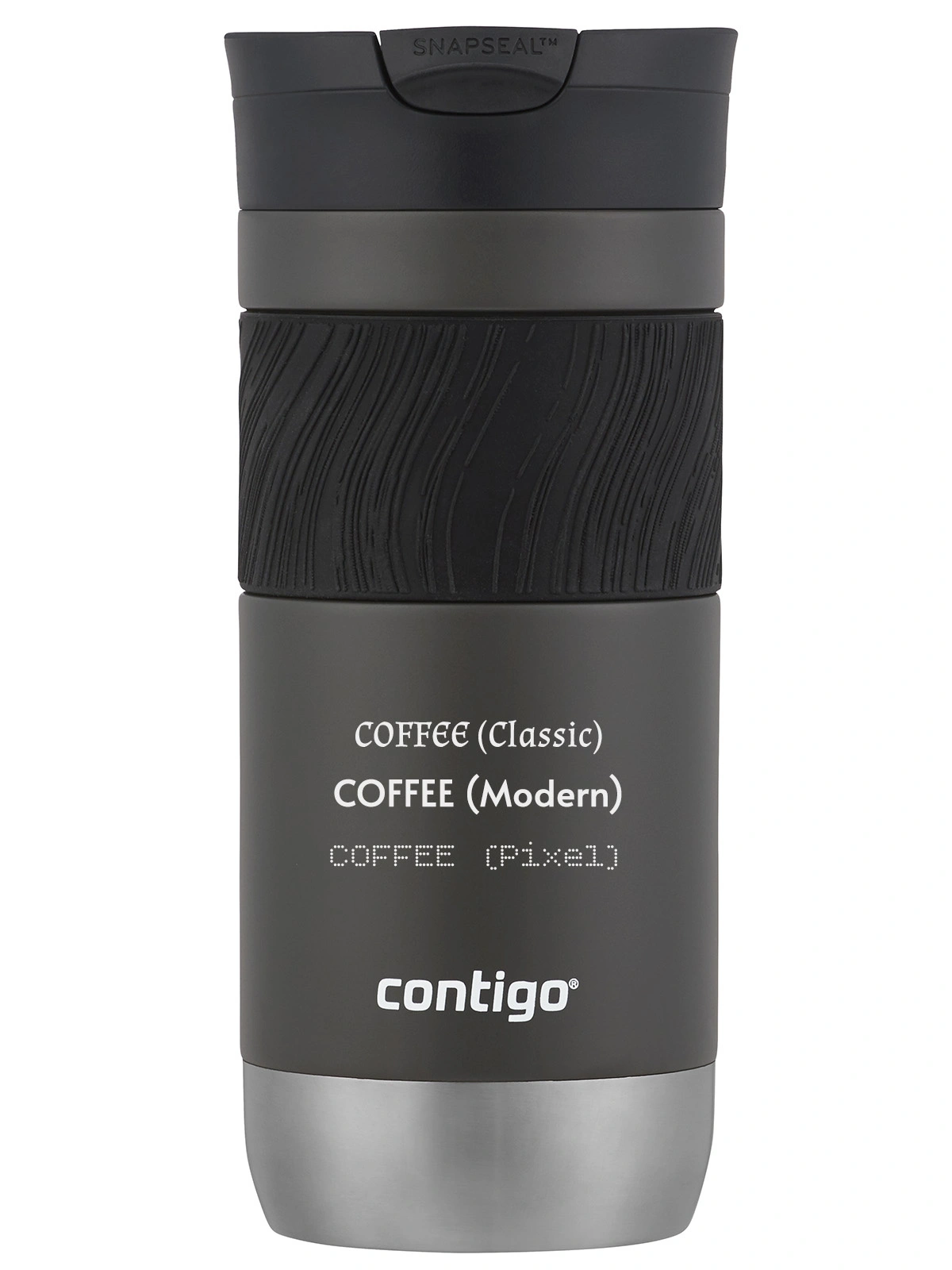 Kubek termiczny z grawerem Contigo Byron 470ml - Czarny Mat