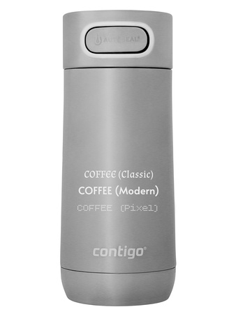 Kubek termiczny z grawerem Contigo Luxe 360ml - Stainless Steel
