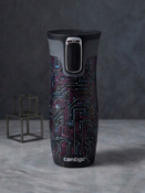 Kubek termiczny Contigo West Loop 2.0 470 ml - Electric - czarny