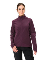 Kurtka Softshell damska Vaude Wintry IV - fioletowa