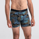 Bokserki męskie SAXX ULTRA Boxer Brief flora - niebieski