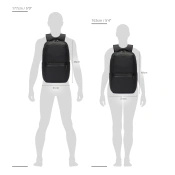 Plecak miejski antykradzieżowy Pacsafe Metrosafe X 25 l - czarny