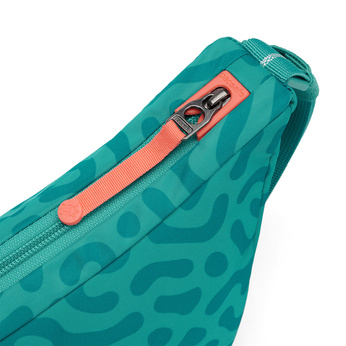 Torebka antykradzieżowa miejska Pacsafe Go Lunar - turkusowa