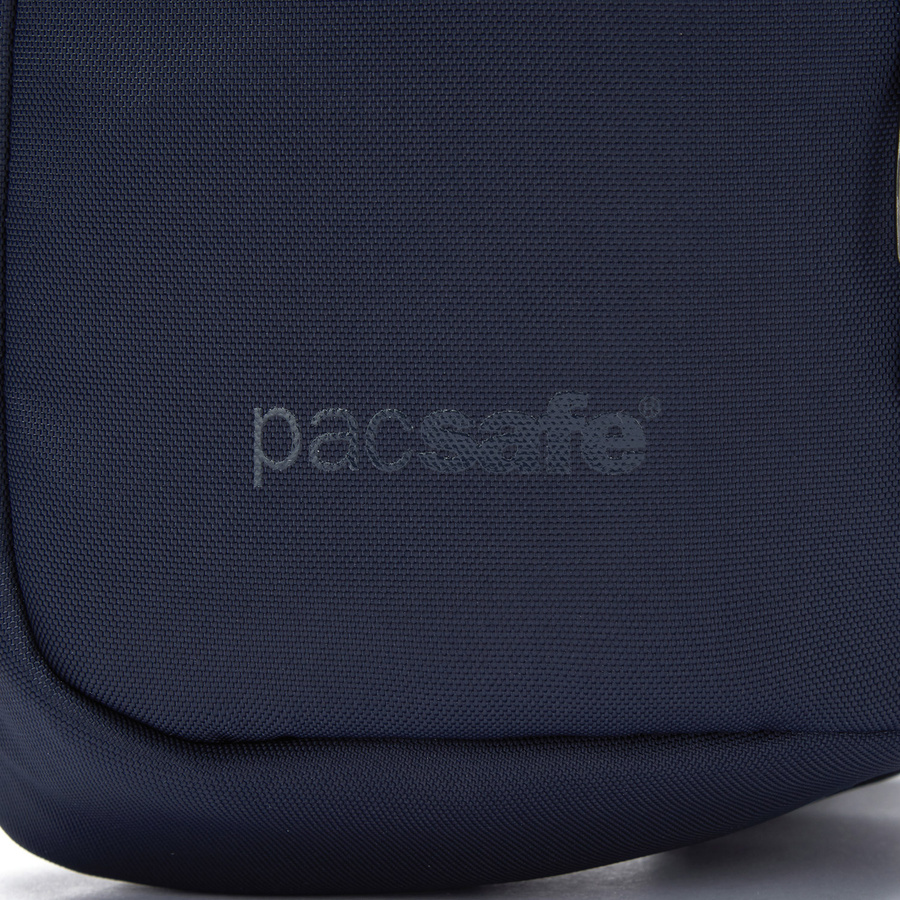 Saszetka plecak antykradzieżowy Pacsafe V - granatowy