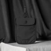 Saszetka antykradzieżowa przyczepiana do biustonosza - Pacsafe Coversafe S25 - czarny