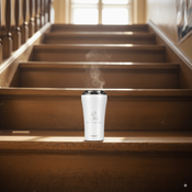 Kubek termiczny na kawę Dr.Bacty Apollo 2.0 - 360  ml - Dla nauczyciela - Glossy White