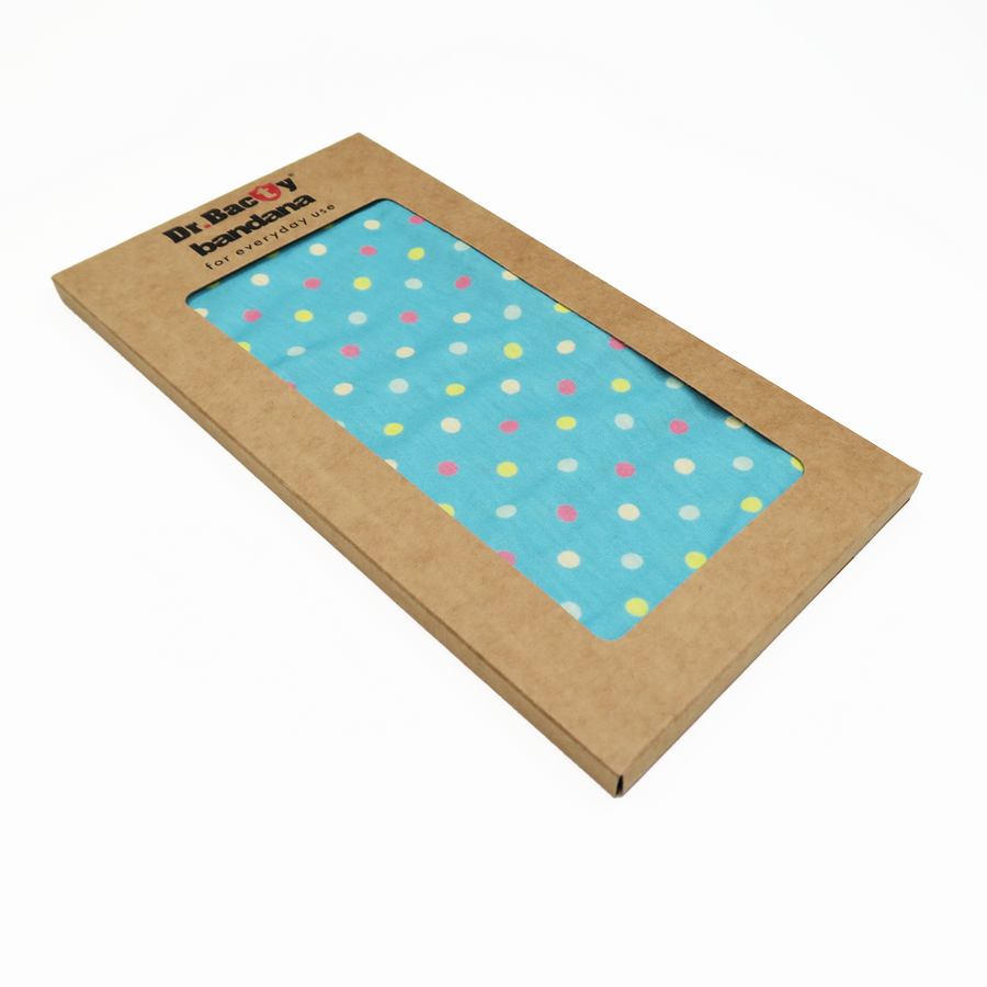 Chusta wielofunkcyjna Dr.Bacty Polka Dots Mint