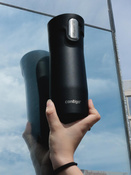 Kubek termiczny z grawerem Contigo West Loop 3.0 470 ml - Czarny