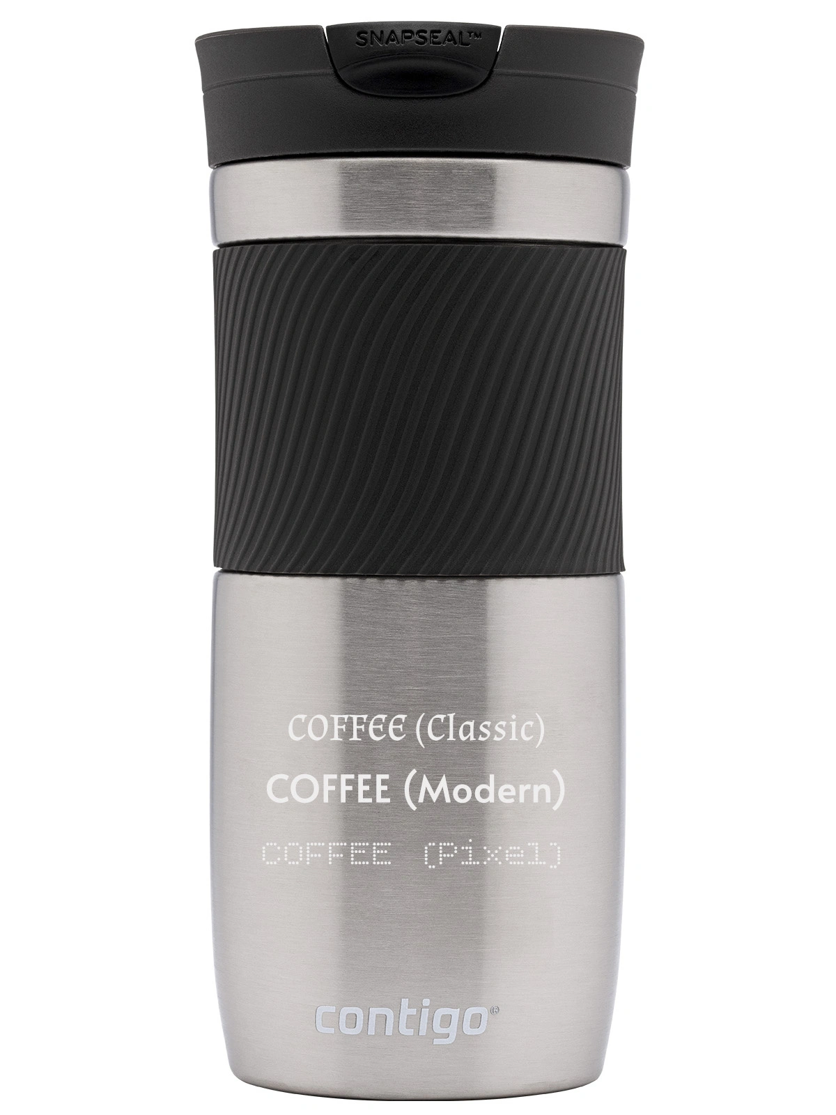 Kubek termiczny z grawerem Contigo Byron 470ml - Stainless Steel