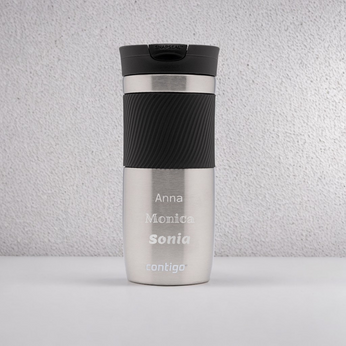 Kubek termiczny z grawerem Contigo Byron 470ml - Stainless Steel
